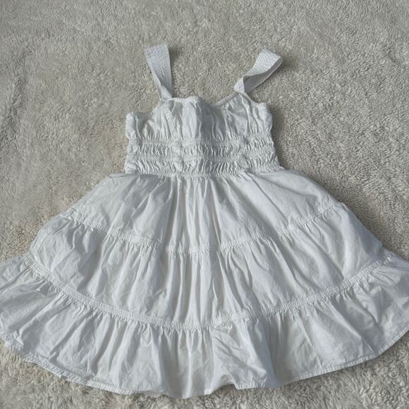 Sunday Best Dresses & Skirts - Sunday Best Aritzia White Poplin Dress Sz S Cottage Core Soft Girl Tomato Ballet